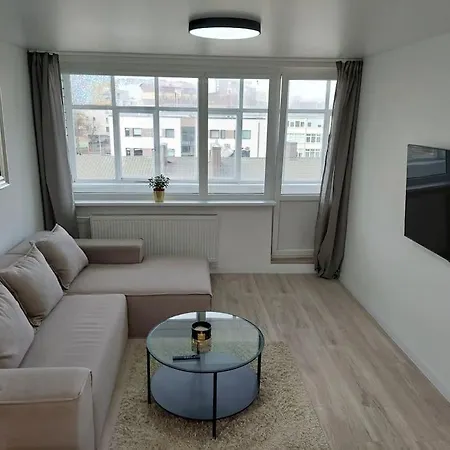 Central W/free Parking & Netflix Apartament